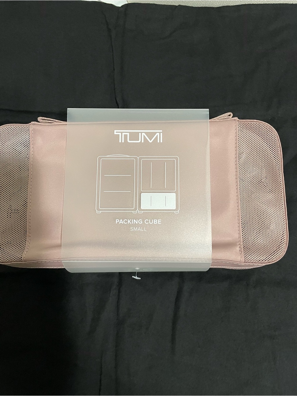 Tumi NWT Packing Cube, Mauve colored.